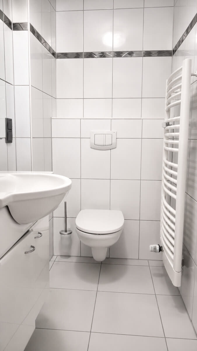 Gäste-WC – 3-Zimmer-Wohnung in Bad Dürkheim