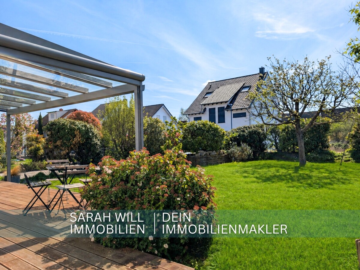 Ruhige Lage, viel Platz, niedrige Energiekosten & herrlicher Südgarten – Familienhaus nahe Speyer