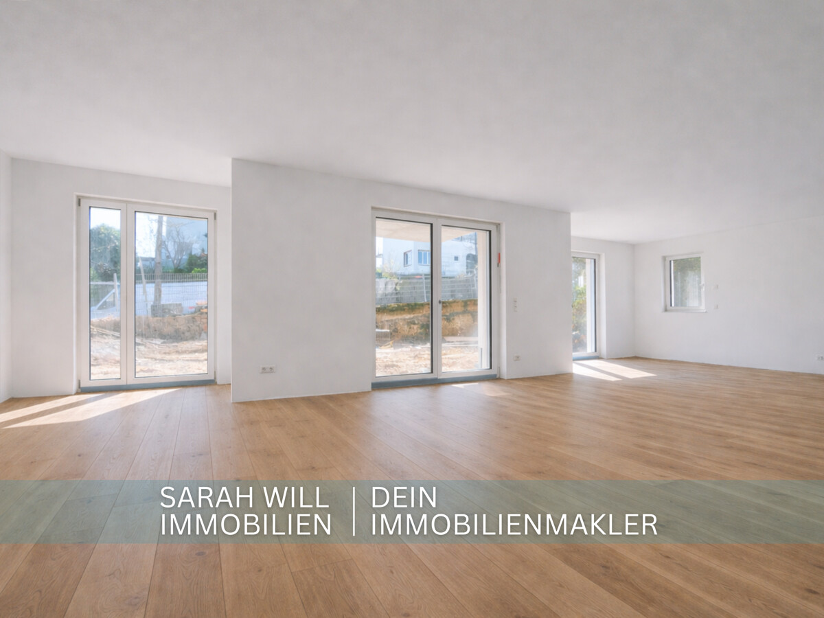 Exklusive 4-Zimmer-Neubauwohnung mit Terrasse & eigenem Garten, begehrte Lage Hambacher Höhe