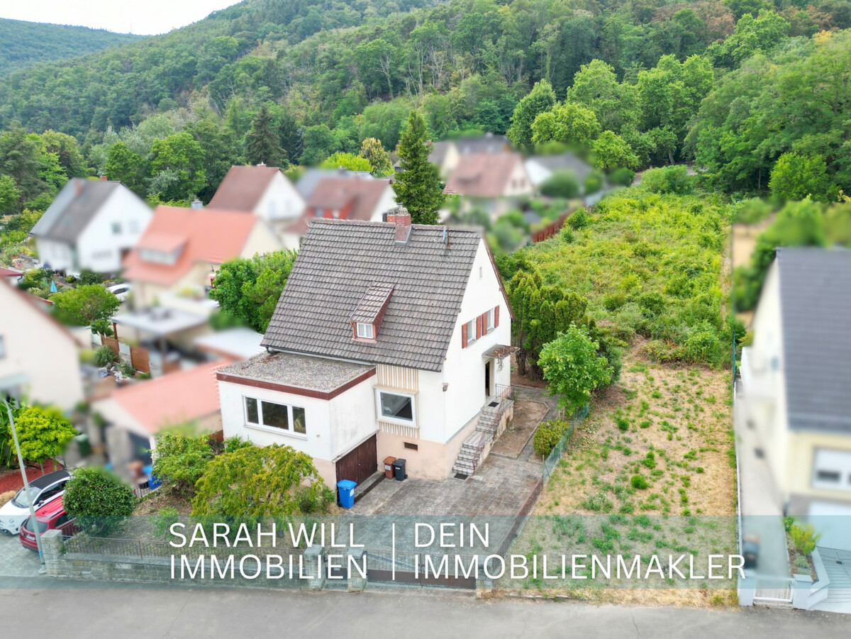 Rarität: 1.730 m² Traumgrundstück mit Weitblick über die Rheinebene – EFH & Baupotenzial