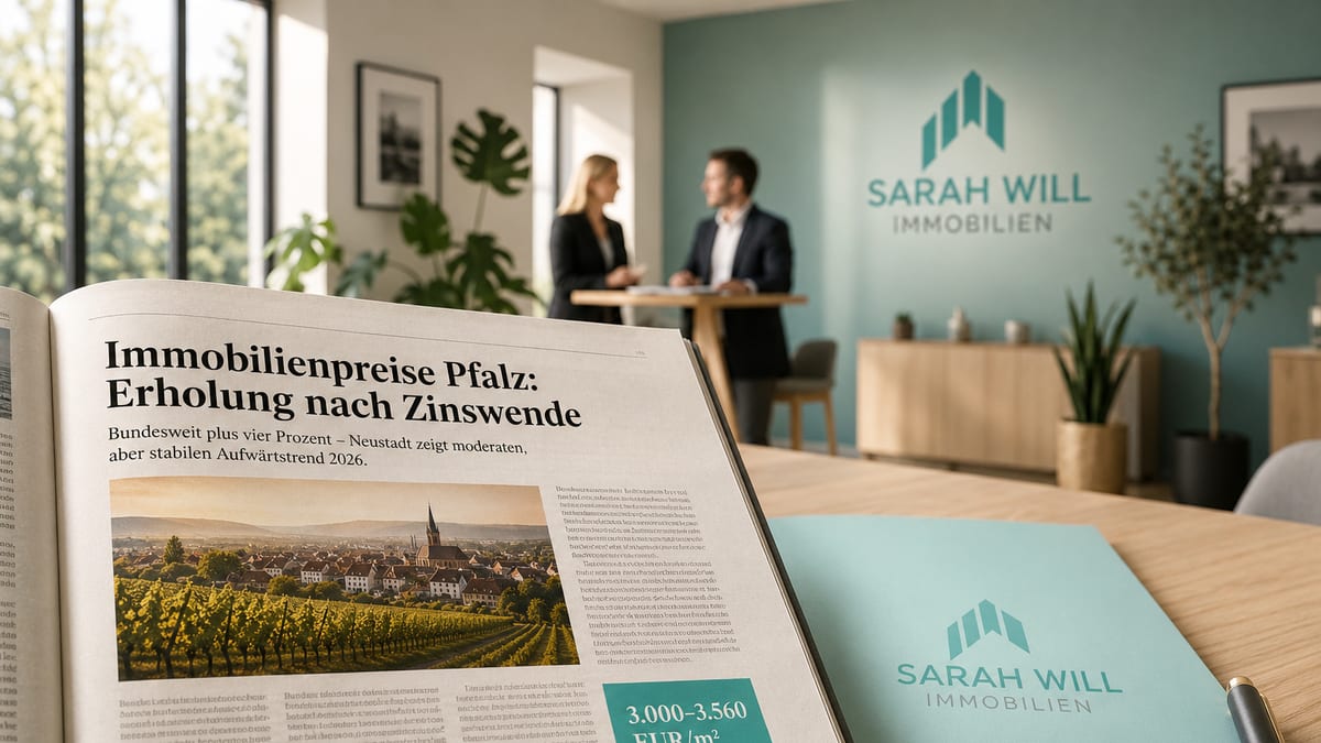 Wohnimmobilienpreise Pfalz 2026: Erholung nach Zinswende